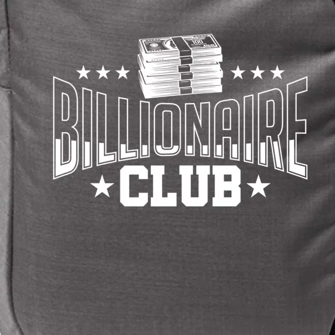 Billionaire Club Member Motif| Motivational Billionaire Impact Tech Backpack