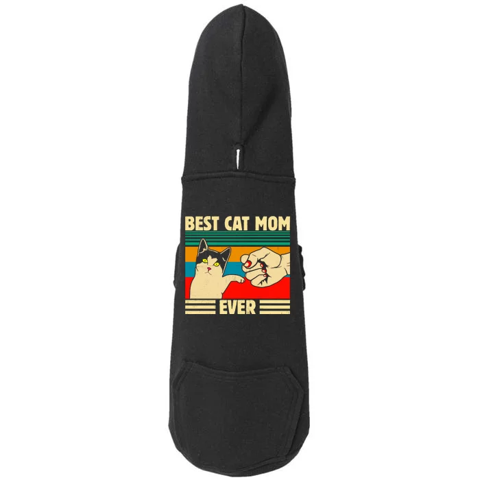 Best Cat Mom Ever Mother's Day Doggie 3-End Fleece Hoodie