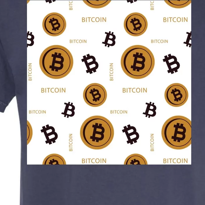 Bitcoin Cryptocurrency Money Garment-Dyed Heavyweight T-Shirt