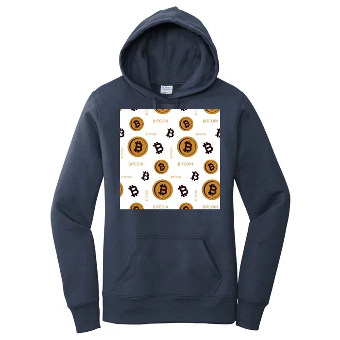 Bitcoin Cryptocurrency Money Women's Pullover Hoodie