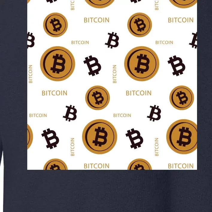 Bitcoin Cryptocurrency Money Toddler Sweatshirt