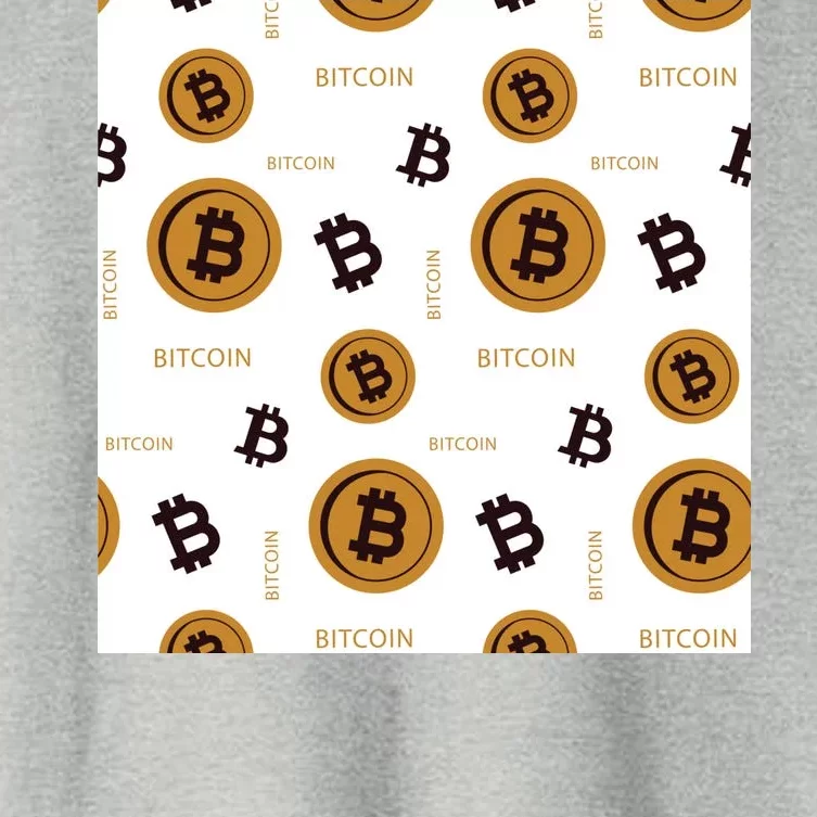 Bitcoin Cryptocurrency Money Women's Crop Top Tee