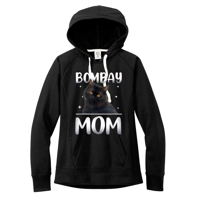 Bombay Cat Mom MotherS Day Women's Fleece Hoodie