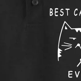 Best Cat Mom Happy Mother Day Kitten Mama Gift Dry Zone Grid Performance Polo