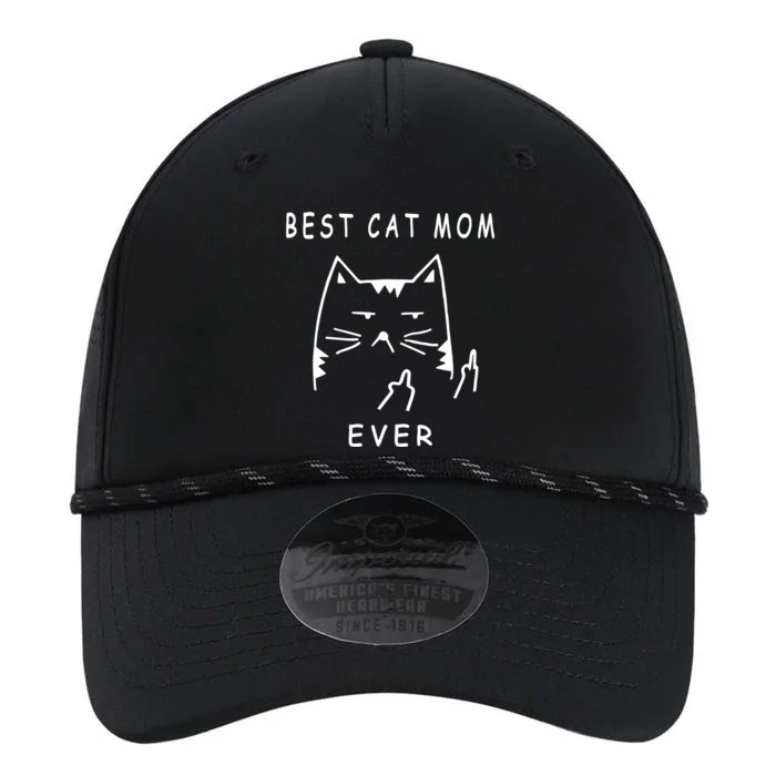 Best Cat Mom Happy Mother Day Kitten Mama Gift Performance The Dyno Cap