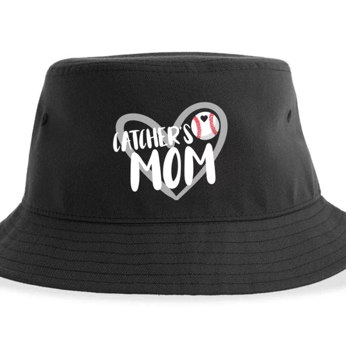 Baseball Catcher's Mom Sustainable Bucket Hat