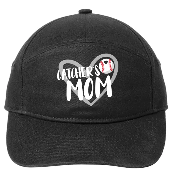 Baseball Catcher's Mom 7-Panel Snapback Hat