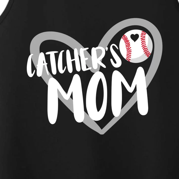 Baseball Catcher's Mom Performance Tank