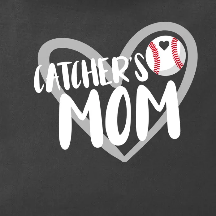 Baseball Catcher's Mom Zip Tote Bag