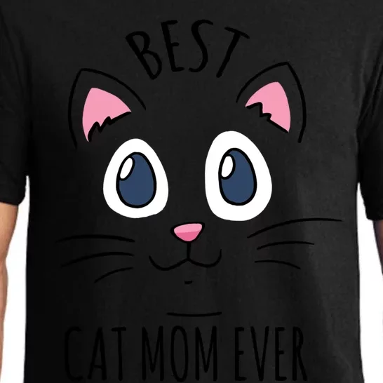 Best Cat Mom Ever Cute Cat Lovers Gift Meaningful Gift Pajama Set