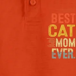 Best Cat Mom Ever Cute Mother's Day Cat Lovers Cat Mommy Great Gift Dry Zone Grid Performance Polo