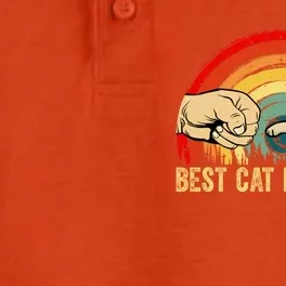 Best Cat Mom Ever Funny Pet Cat Lover Mother's Day Funny Gift Dry Zone Grid Performance Polo