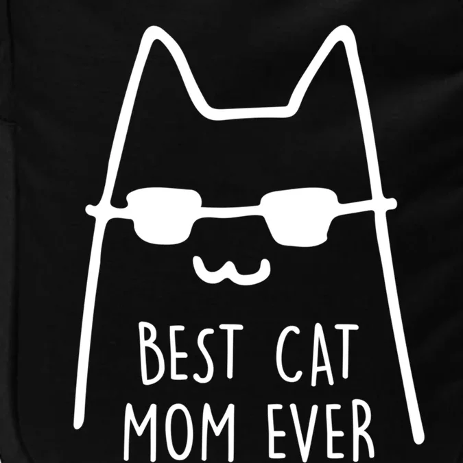 Best Cat Mom Ever Funny Cat Gift Impact Tech Backpack