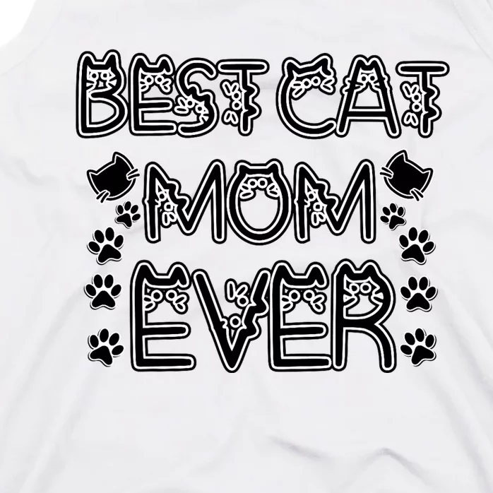 Best Cat Mom Ever Tank Top