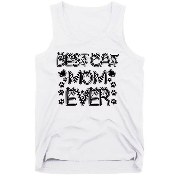 Best Cat Mom Ever Tank Top