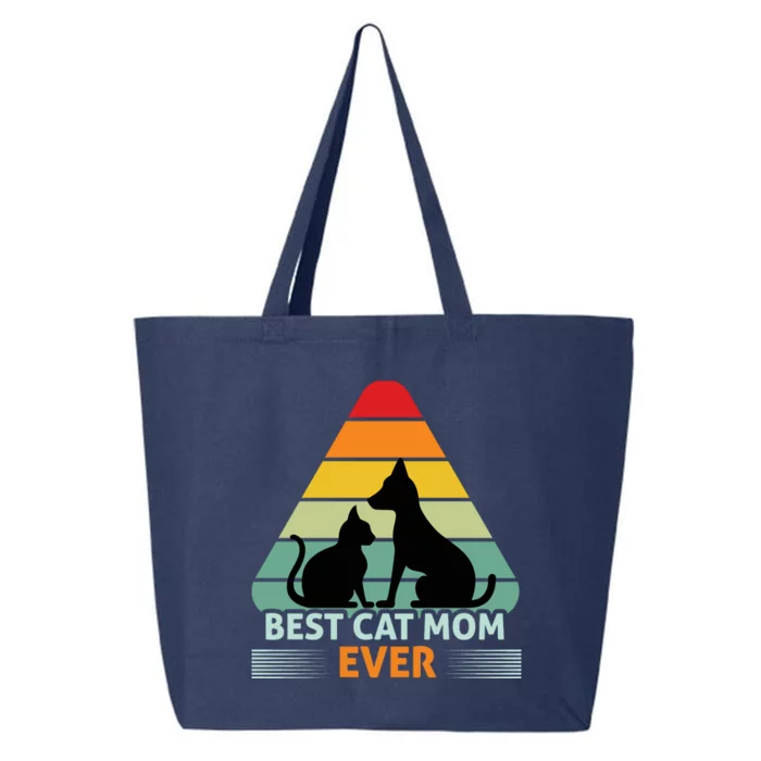 Best Cat Mom Ever 25L Jumbo Tote