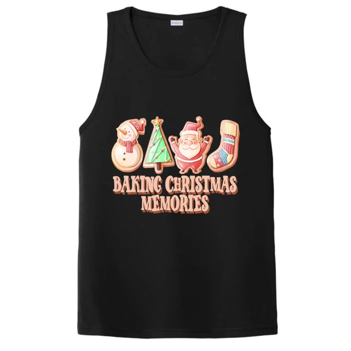 Baking Christmas Memories Cute Holiday Performance Tank