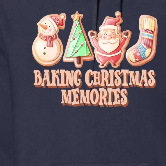 Baking Christmas Memories Cute Holiday Premium Hoodie