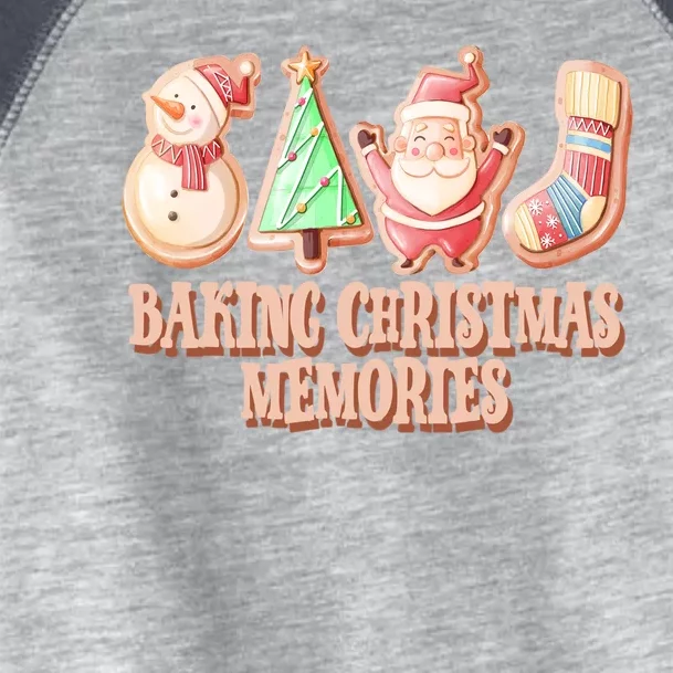 Baking Christmas Memories Cute Holiday Toddler Fine Jersey T-Shirt