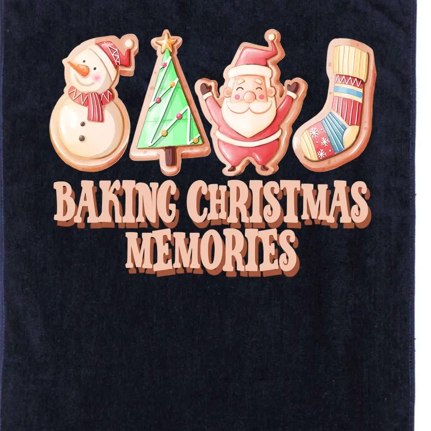 Baking Christmas Memories Cute Holiday Platinum Collection Golf Towel