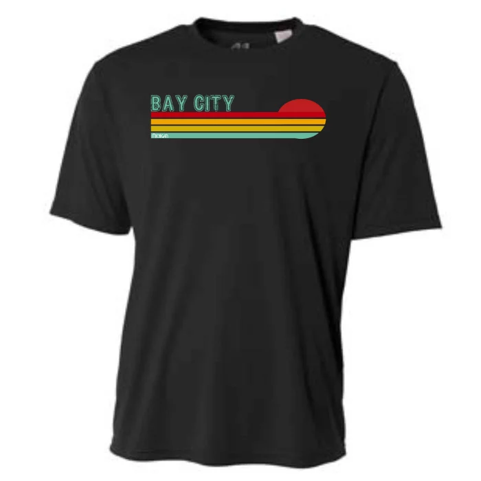 Bay City Michigan Cooling Performance Crew T-Shirt