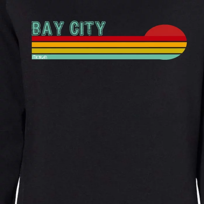 Bay City Michigan Womens California Wash Sweatshirt