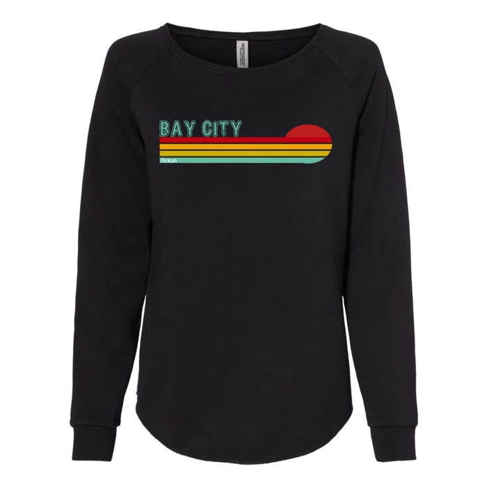 Bay City Michigan Womens California Wash Sweatshirt