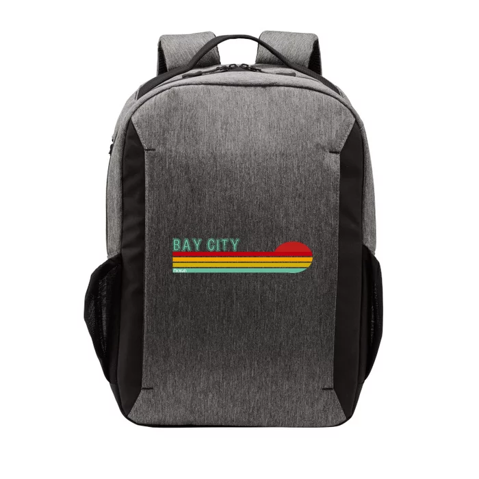 Bay City Michigan Vector Backpack