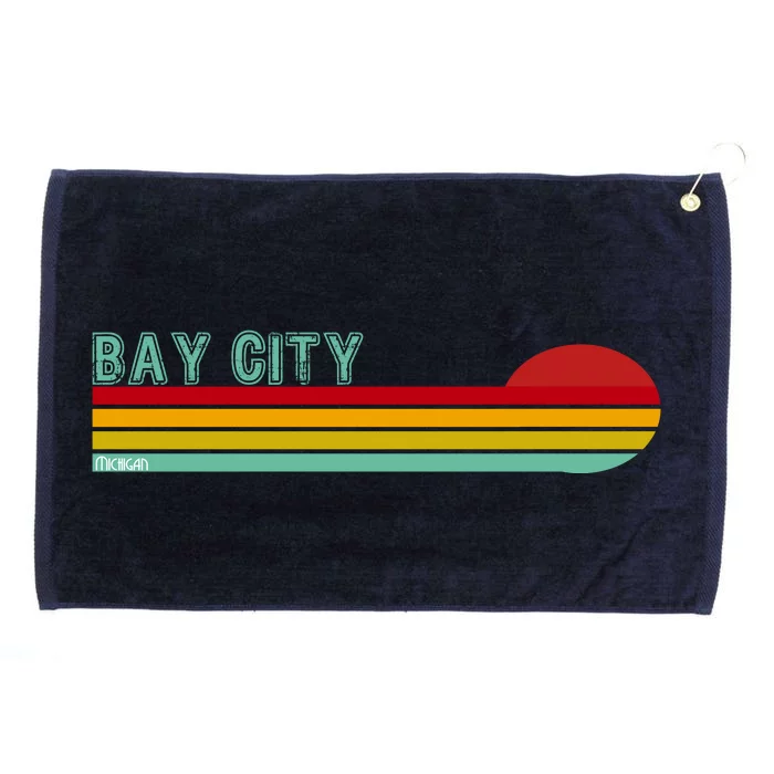 Bay City Michigan Grommeted Golf Towel