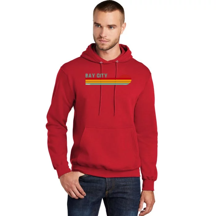 Bay City Michigan Tall Hoodie