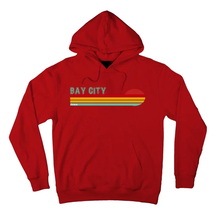 Bay City Michigan Tall Hoodie