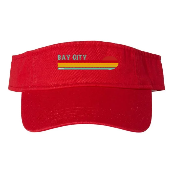 Bay City Michigan Valucap Bio-Washed Visor