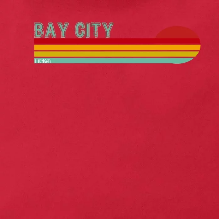 Bay City Michigan Zip Tote Bag