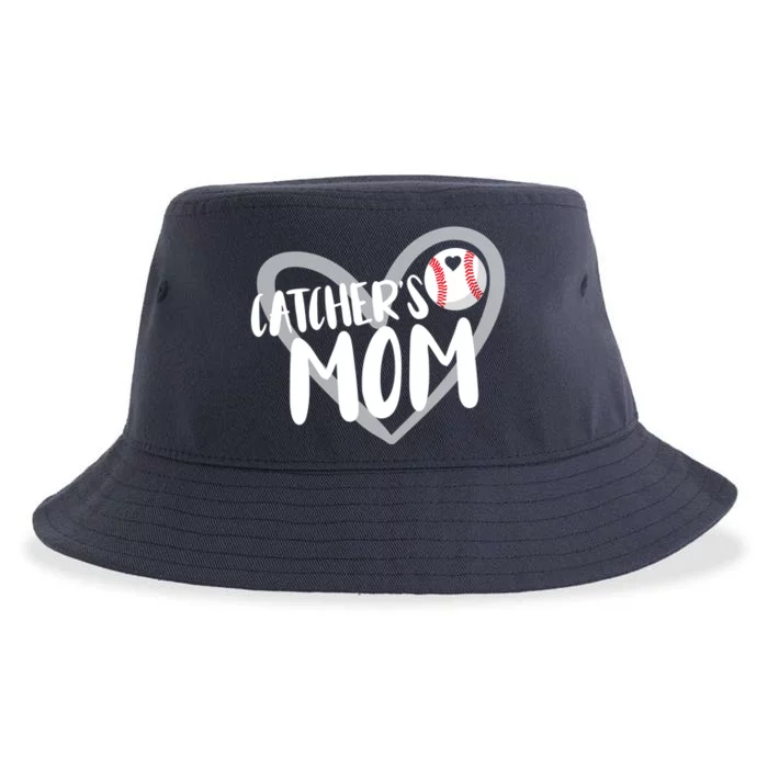 Baseball Catcher's Mom Sustainable Bucket Hat