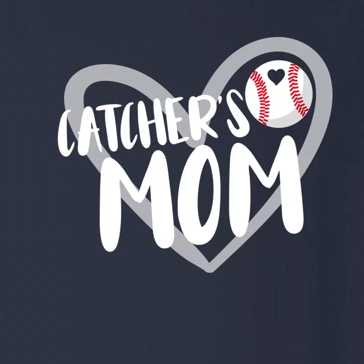 Baseball Catcher's Mom Toddler Long Sleeve Shirt