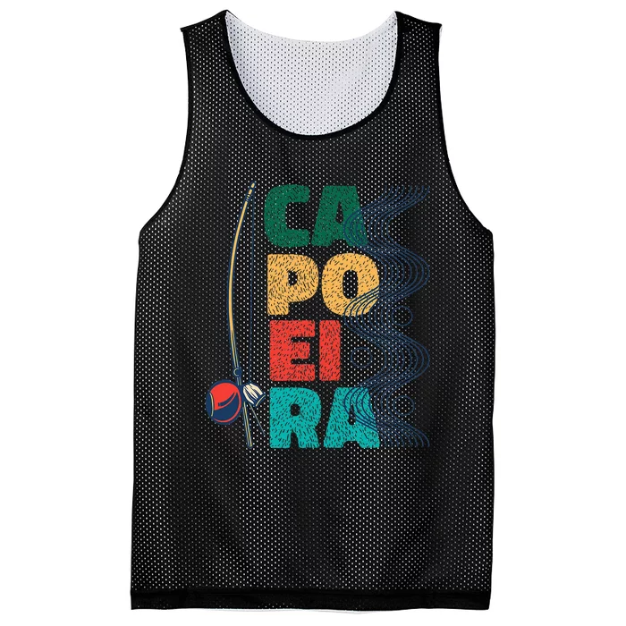 Berimbau Capoeira Music Instrument Brazil Mesh Reversible Basketball Jersey Tank