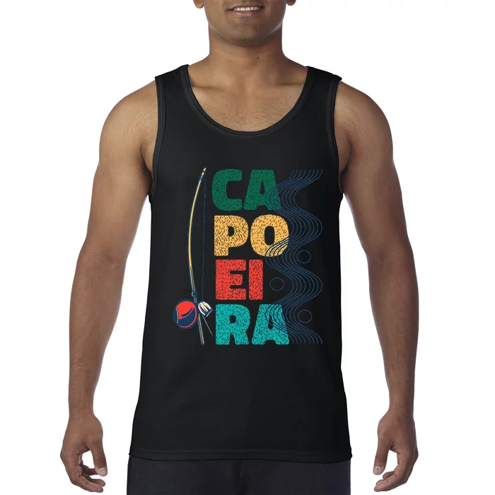 Berimbau Capoeira Music Instrument Brazil Tank Top