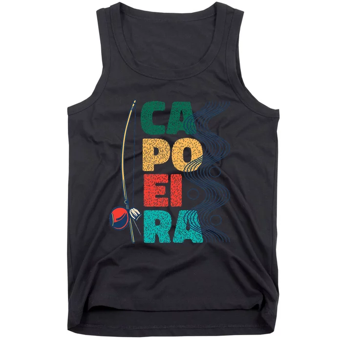 Berimbau Capoeira Music Instrument Brazil Tank Top