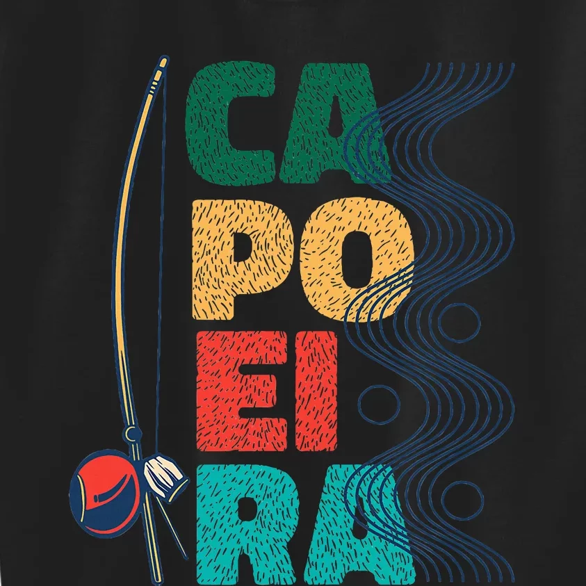 Berimbau Capoeira Music Instrument Brazil Kids Sweatshirt