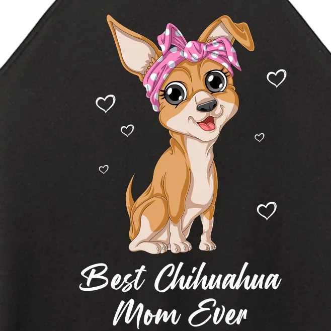 Best Chihuahua Mom Ever Women’s Perfect Tri Rocker Tank