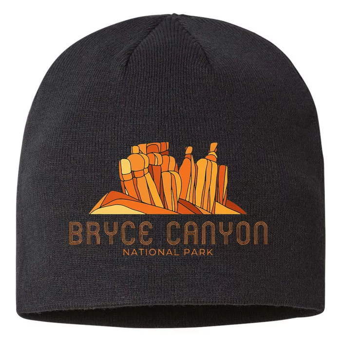 Bryce Canyon National Park Utah Hoodoos Formed 8 1/2in Sustainable Knit Beanie