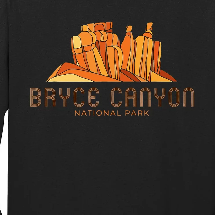 Bryce Canyon National Park Utah Hoodoos Formed Tall Long Sleeve T-Shirt