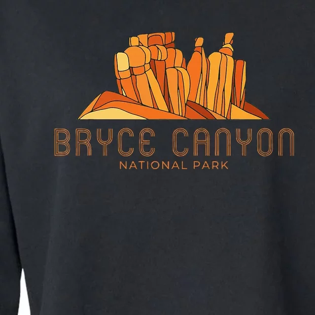 Bryce Canyon National Park Utah Hoodoos Formed Cropped Pullover Crew