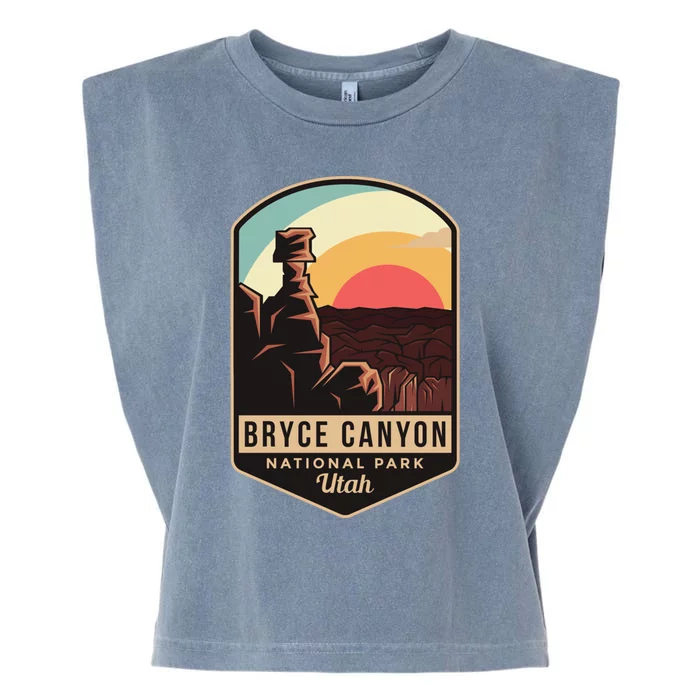 Bryce Canyon National Park Hiking Utah Tourist Souvenirs Gift Garment-Dyed Women's Muscle Tee