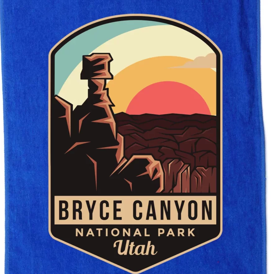 Bryce Canyon National Park Hiking Utah Tourist Souvenirs Gift Platinum Collection Golf Towel