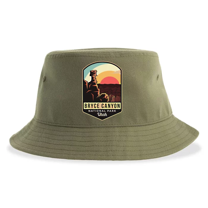 Bryce Canyon National Park Hiking Utah Tourist Souvenirs Gift Sustainable Bucket Hat