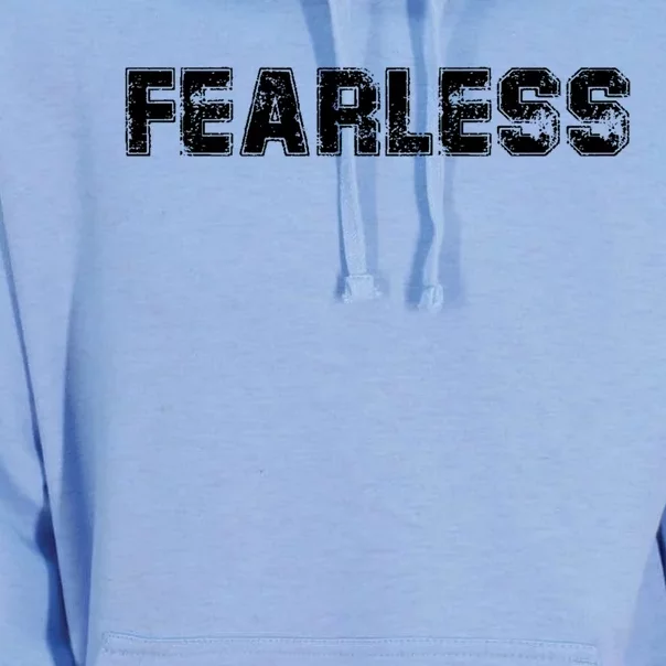 Be Courage No More Fears Fearless Quotes Graphic Designs Gift Unisex Surf Hoodie