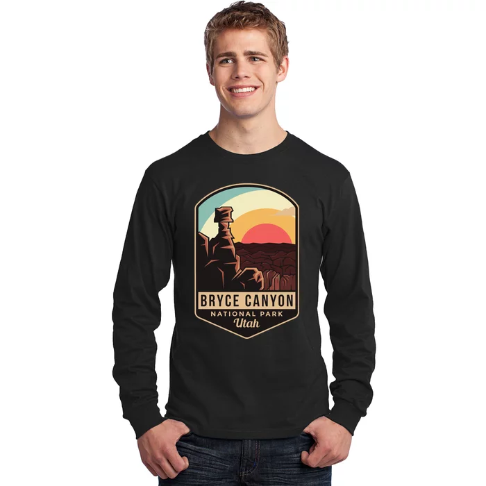 Bryce Canyon National Park Hiking Utah Tourist Souvenirs Cool Gift Long Sleeve Shirt