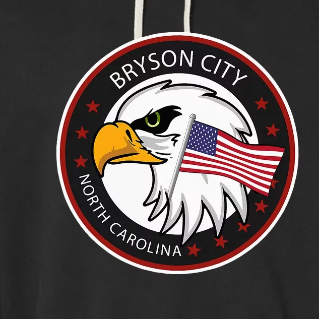 Bryson City Nc North Carolina Garment-Dyed Fleece Hoodie