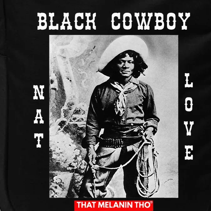 Black Cowboy Nat Love African American Cowboys Impact Tech Backpack